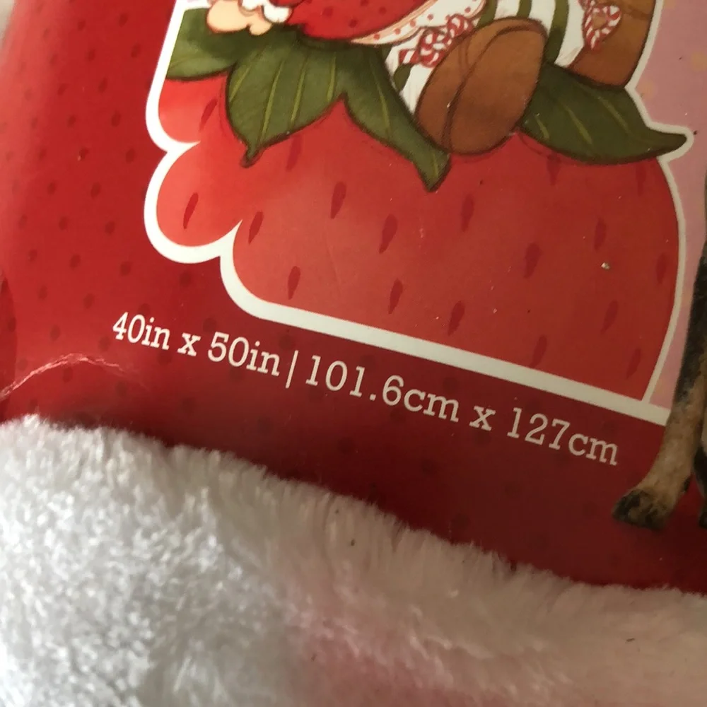 Strawberry Shortcake Cozy Pet Throw Blanket